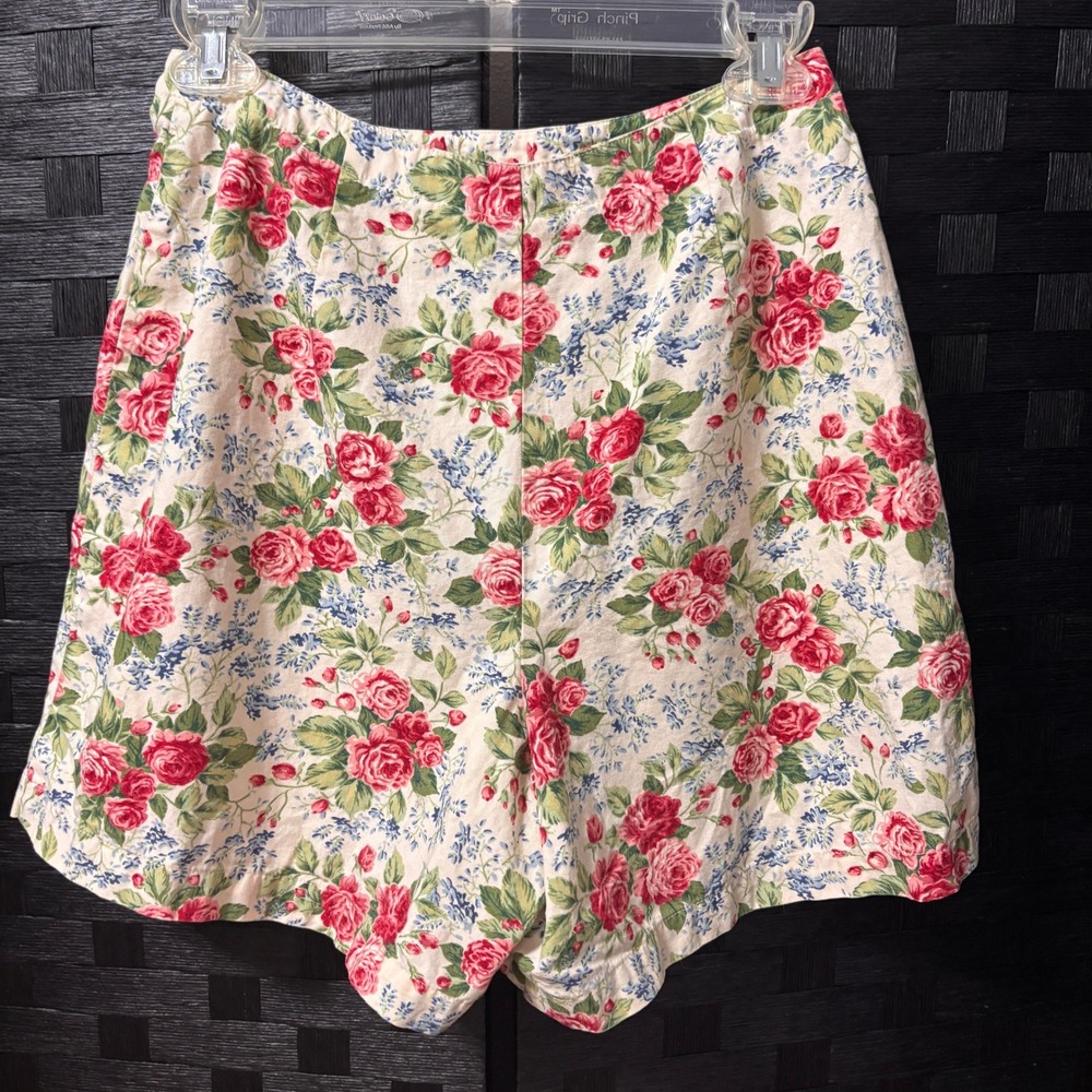 Disney Winnie the Pooh Wrap Skort Womens S Floral Embroidered Cottage Kidcore - Picture 4 of 11